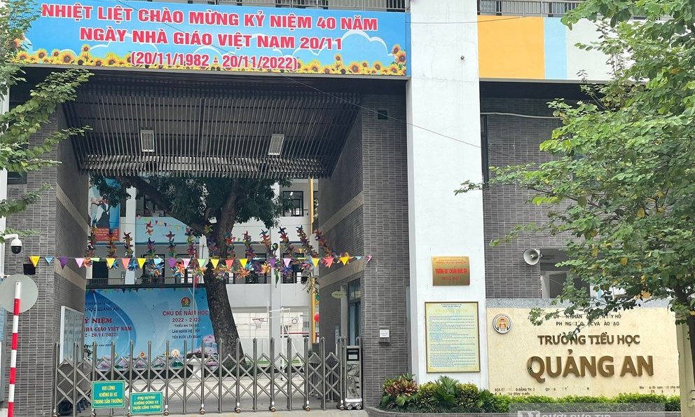 Hà Nội: Nhân viên bếp tại trường Tiểu học Quảng An tử vong khi làm việc